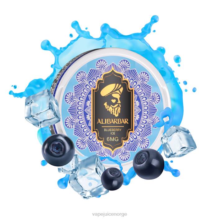 Alibarbar nikotinposer jordbær vannmelon is 8Z8D93 Vape Uten Nikotin
