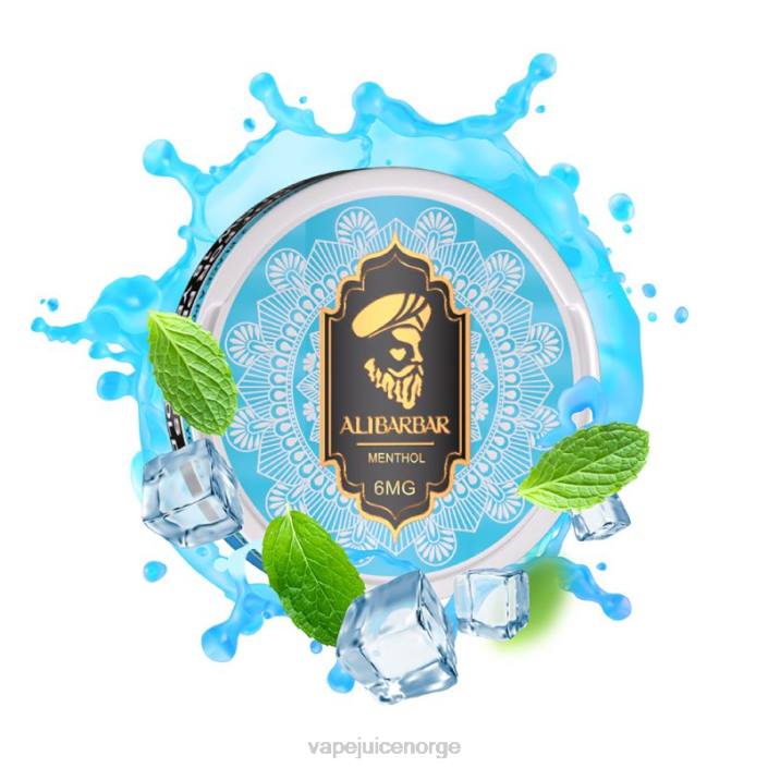 Alibarbar nikotinposer mentol 8Z8D88 Vape Uten Nikotin