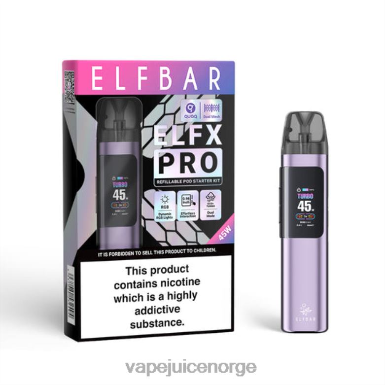 ELFBAR ELFX Pro Åpne POD -enhet lilla XDBJN2