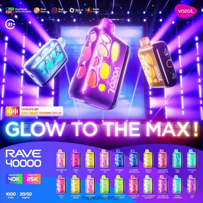 6R08601 Vozol Rave 40000