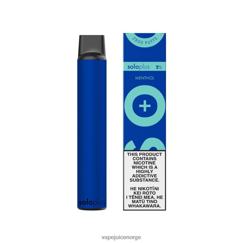 Vape Juice mentol | Solo Plus engangs vape 2N08032