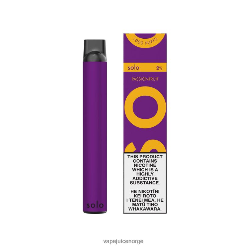 Vape Juice pasjonsfrukt | Solo engangs vape 2N08014