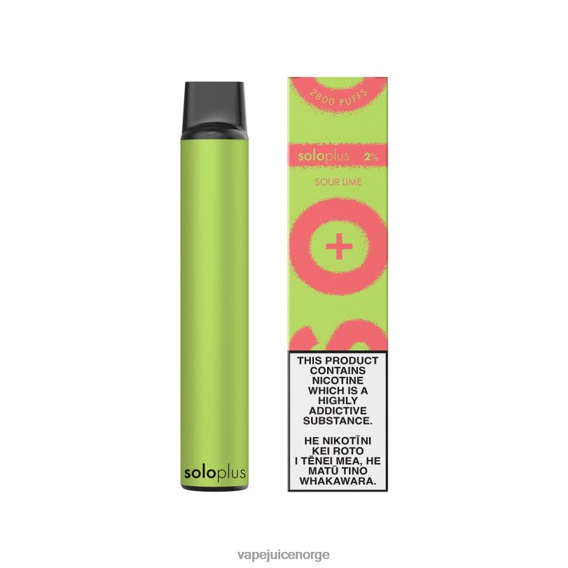 Vape Juice sur lime | Solo Plus engangs vape 2N08034