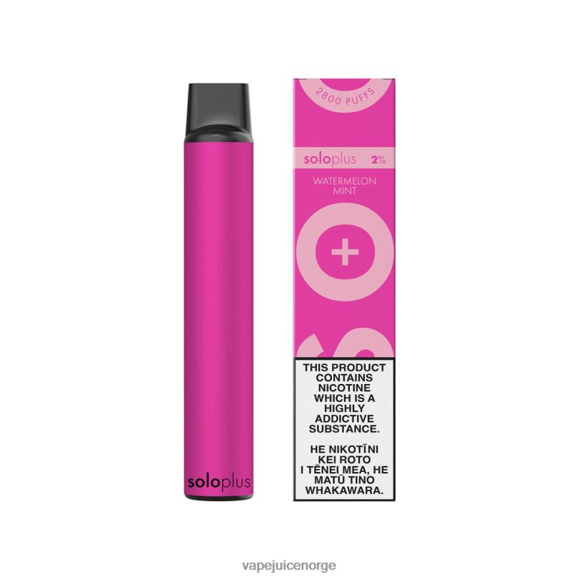 Vape Juice vannmelon mynte | Solo Plus engangs vape 2N08028