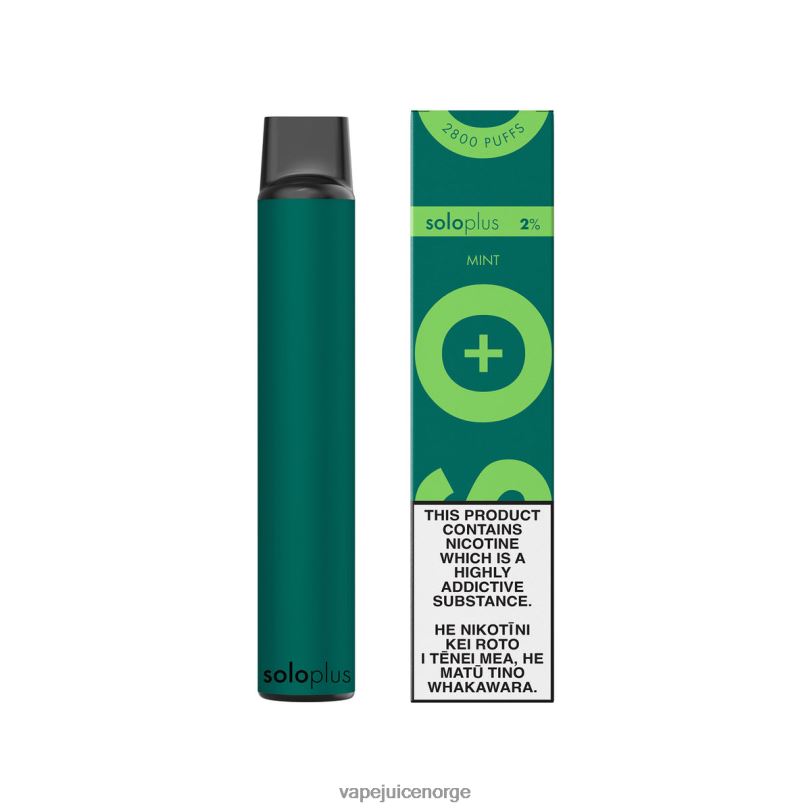Vape Norge mynte | Solo Plus engangs vape 2N08033