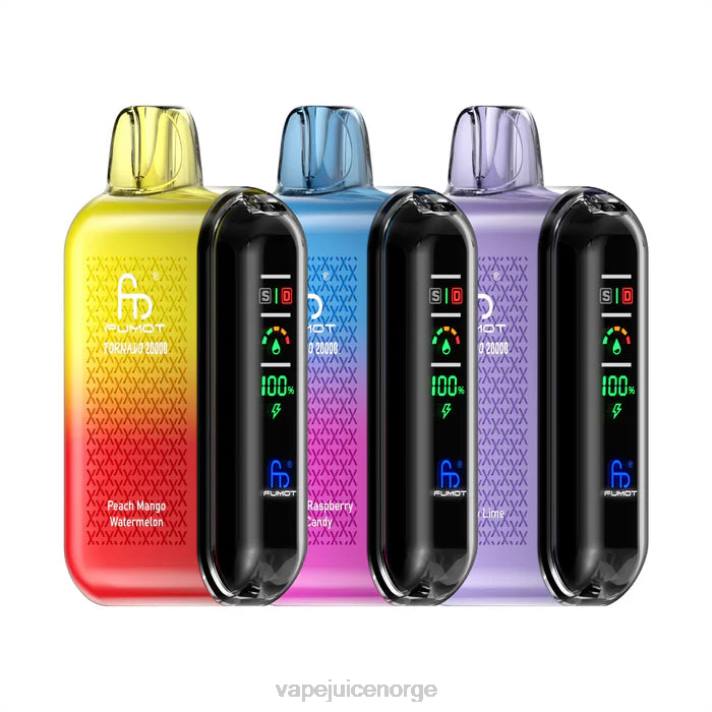 Fumot Tornado 20 000 engangsvape eksklusiv | 644V17 Vape Liquid