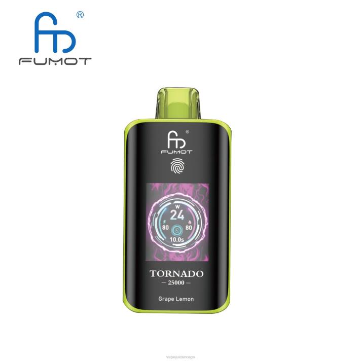 Fumot Tornado 25000 engangsvape drue sitron | 644V6 Vape Liquid