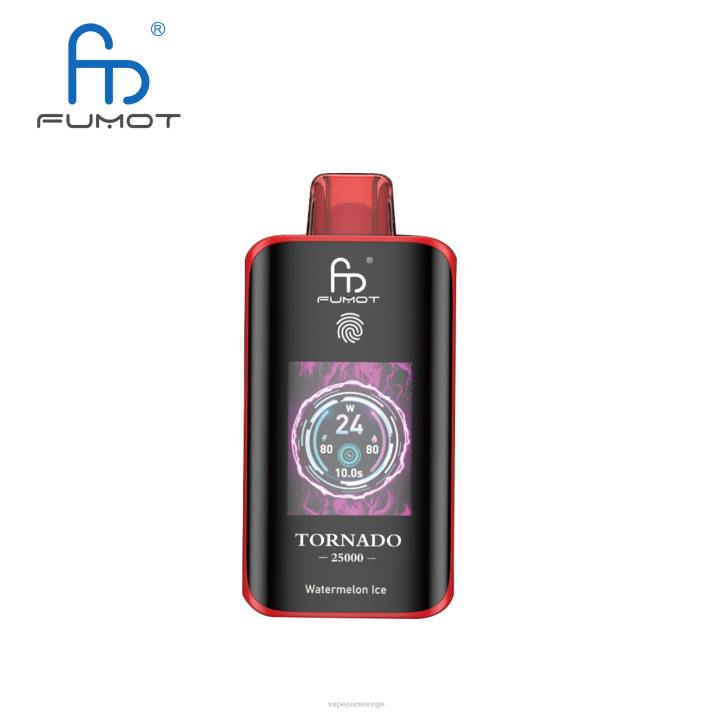 Fumot Tornado 25000 engangsvape vannmelon is | 644V12 Vape Liquid