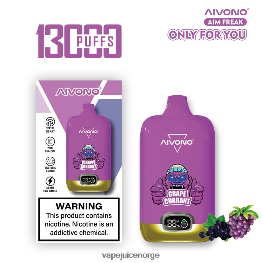 Aivono AIM FREAK 13000 drue rips - P26VZ8251 Vape Norge