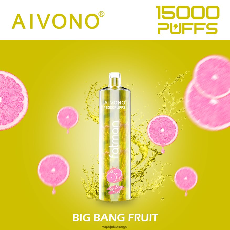 Aivono FATMAN 15 000 big bang frukt - P26VZ816 Vape Juice