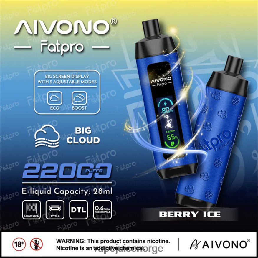 Aivono Fatpro 22000 bæris - P26VZ810 Vape Juice