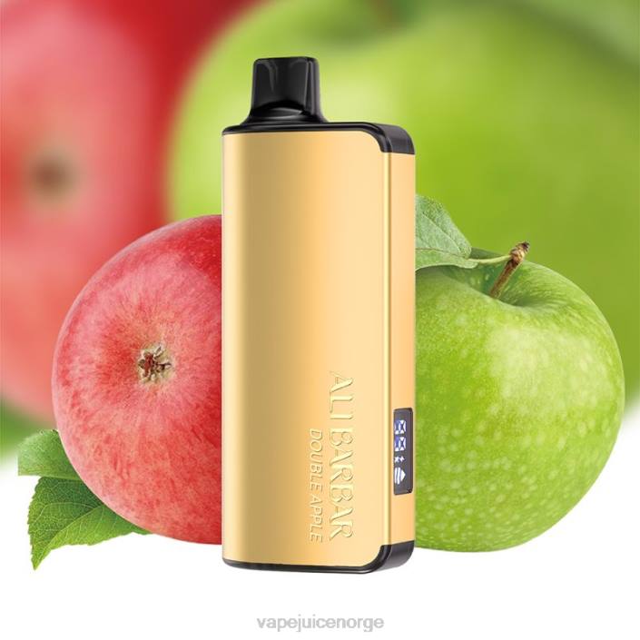 Alibarbar Ingot 20 000 engangsvape dobbelt eple 8Z8D47 Vape Med Nikotin