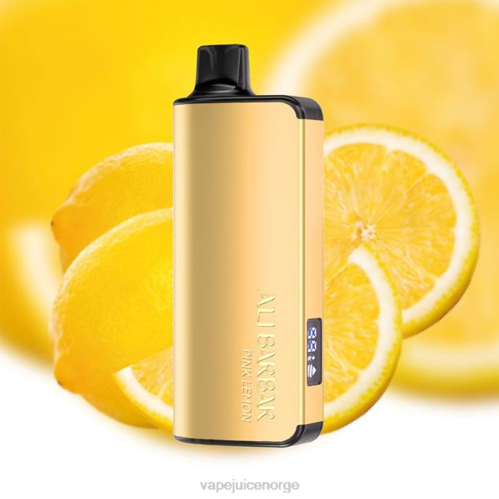 Alibarbar Ingot 20 000 engangsvape rosa sitron 8Z8D40 Vape Pen