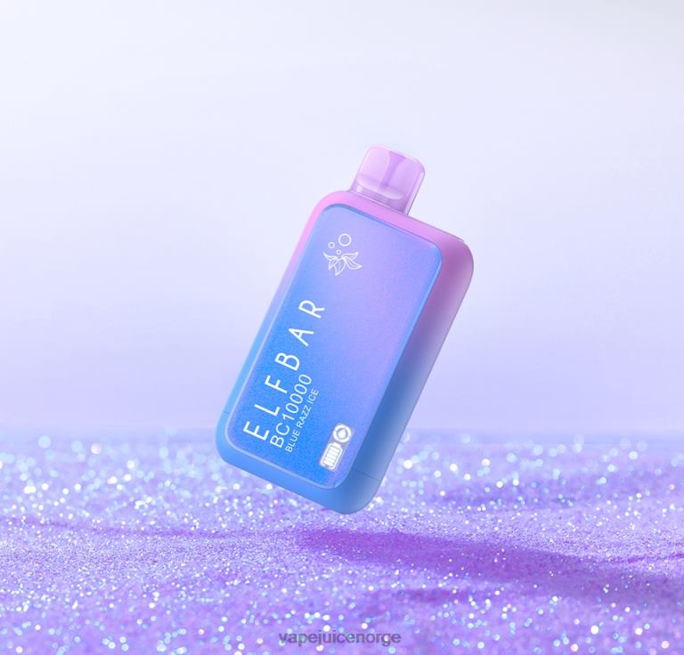 ELFBAR BC10000 engangs vape sunit utgave blå razz is - VJHLJ1 Vape Norge