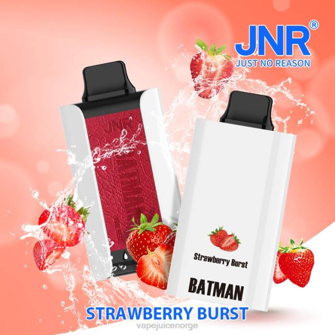 JNR BATMAN 11000 2D6D13 jordbærsprengning Vape Uten Nikotin