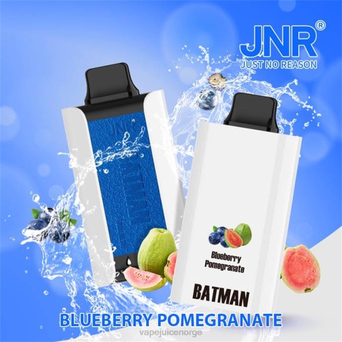 JNR BATMAN 11000 2D6D18 blåbær granateple Vape Uten Nikotin