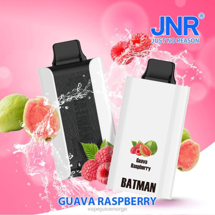 JNR BATMAN 11000 2D6D3 guava bringebær Vape Uten Nikotin