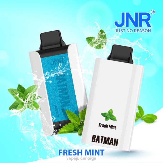 JNR BATMAN 11000 2D6D4 fersk mynte Vape Juice