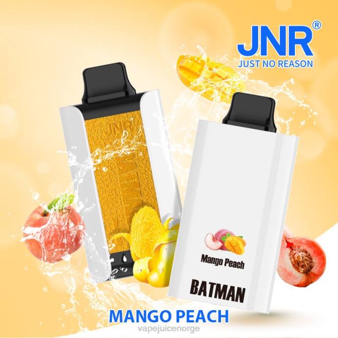 JNR BATMAN 11000 2D6D6 mango fersken Vape Norge