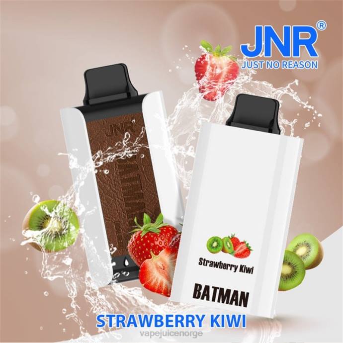 JNR BATMAN 11000 2D6D8 jordbær kiwi Vape Uten Nikotin
