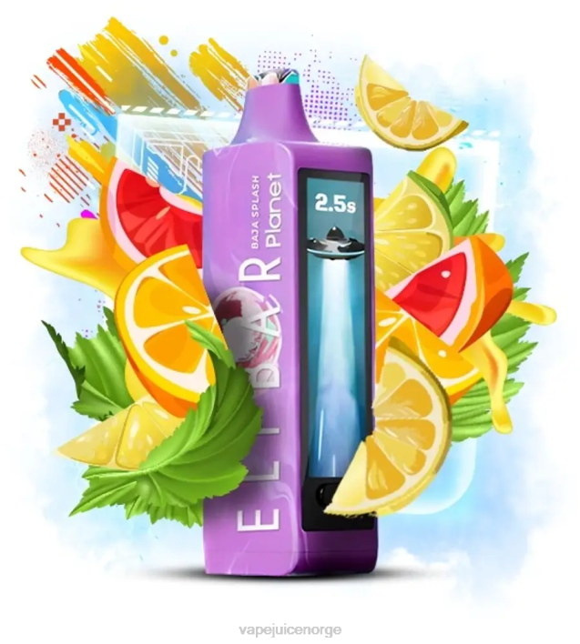 Vape Juice 2N0T26 - baja plask Elf Bar Planet 25 000