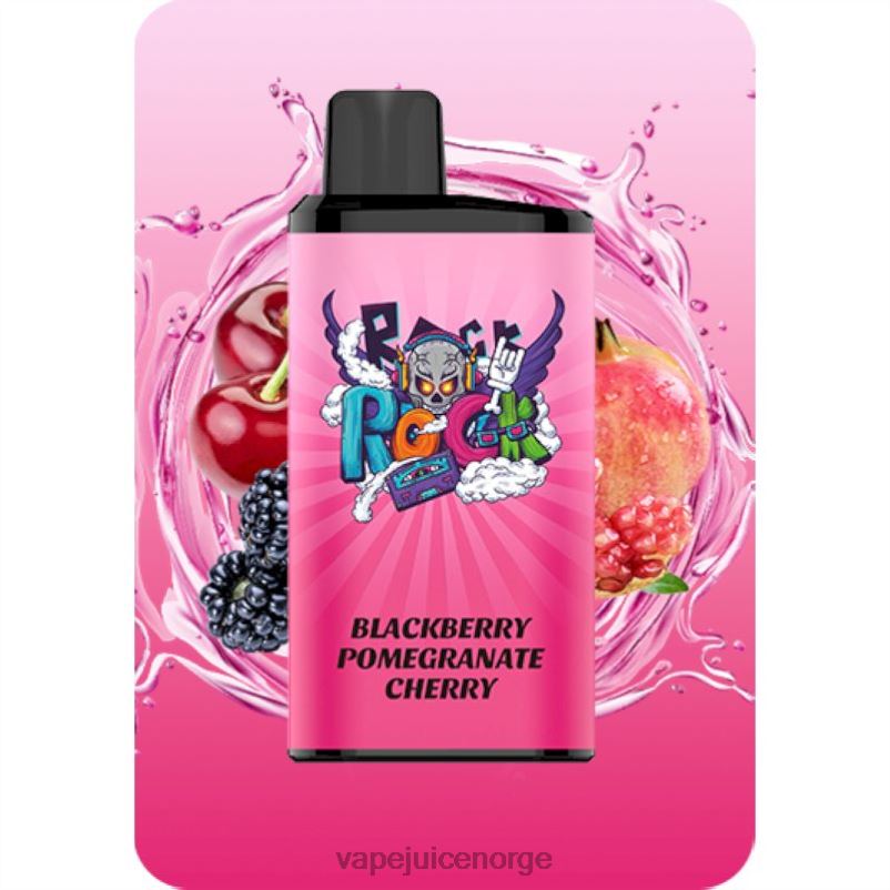 Vape Juice VFZ8P12 | IGET Bar pro ryggbær granateple kirsebær