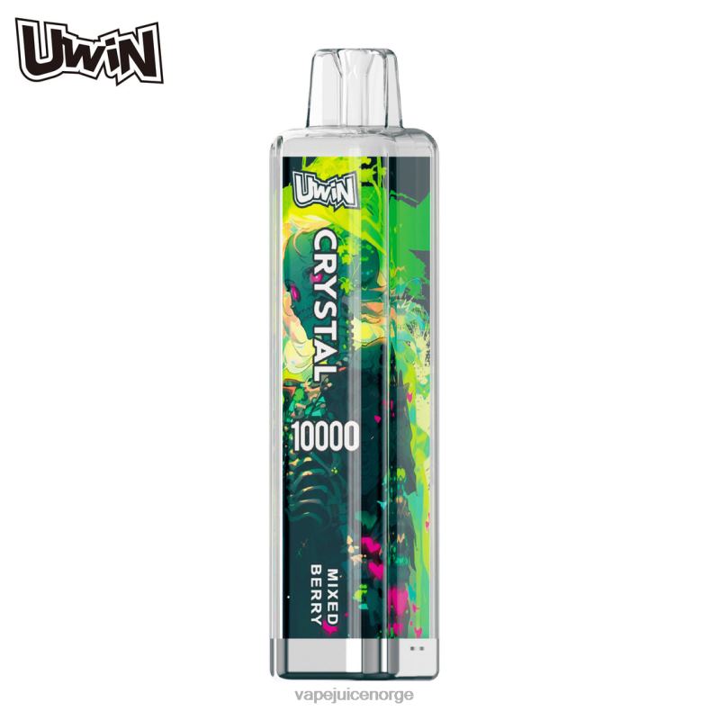 Vape Juice blandet bær | UWIN CRYSTAL 10000 engangsvape 6886Z14