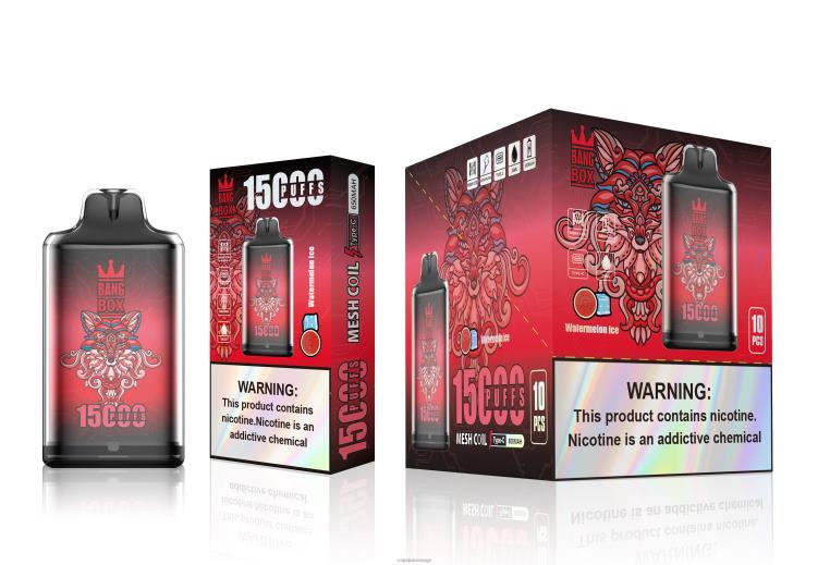 Vape Norge D6HP8106 vannmelon is - Bang Box s1-15000 drag