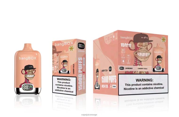 Vape Norge D6HP840 kirsebær cola - Bang Box 15000 drag