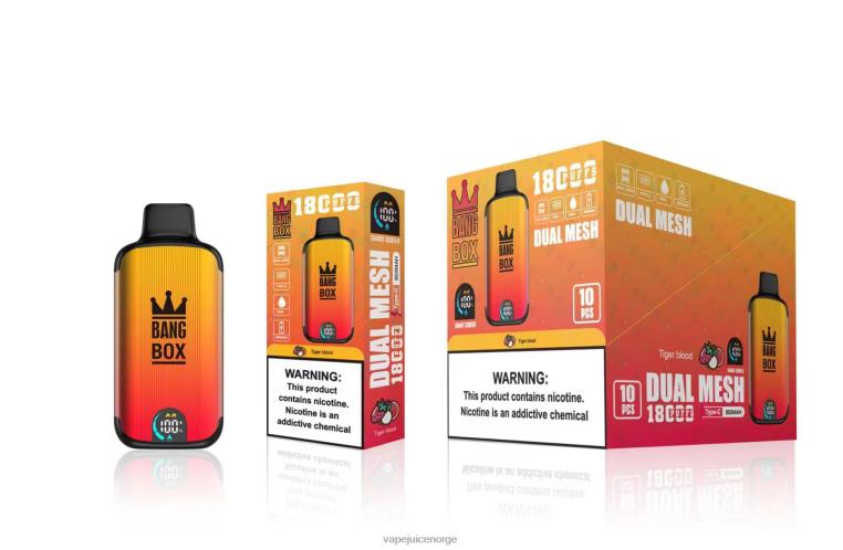Vape Norge D6HP894 tigerblod - Bang Box 18000 drag
