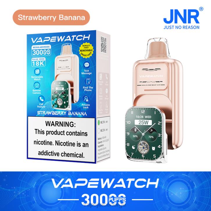 Vape Norge jordbær banan - JNR vape klokke TXZ87