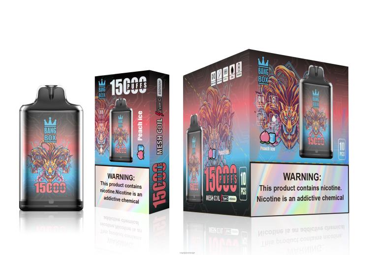 Vape Pen D6HP8102 fersken is - Bang Box s1-15000 drag