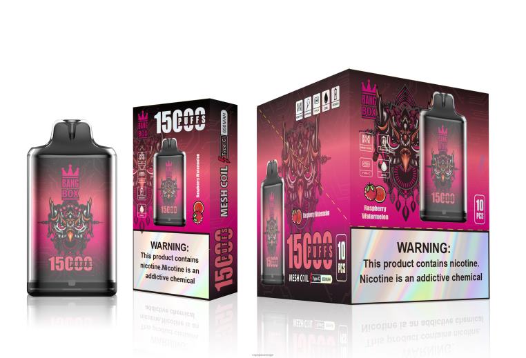 Vape Pen D6HP8105 bringebær vannmelon - Bang Box s1-15000 drag