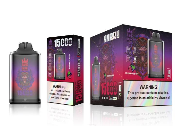 Vape Pen D6HP8111 jordbærdrue - Bang Box s1-15000 drag