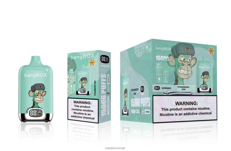 Vape Pen D6HP839 jordbær kiwi - Bang Box 15000 drag
