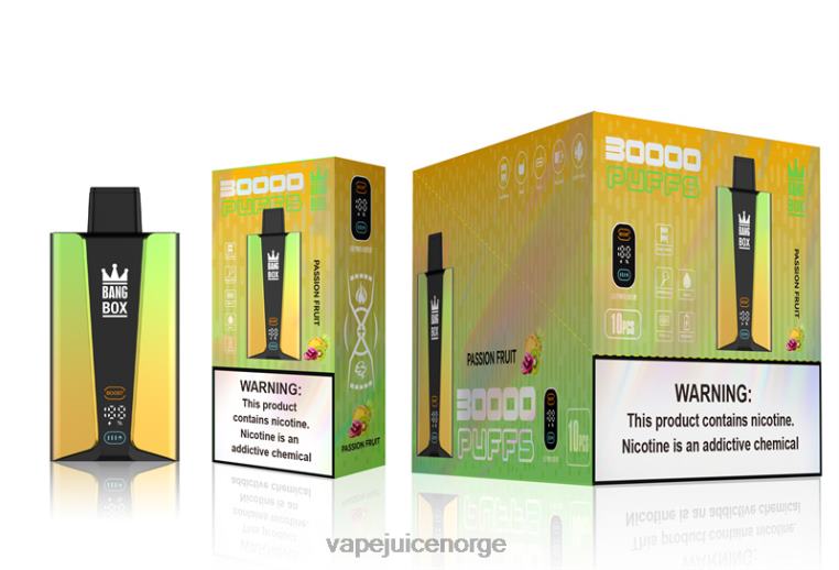 Vape Pen D6HP884 pasjonsfrukt - Bang Box 30000 puffs smartskjerm