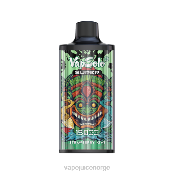 Vapsolo SUPER engangs vape jordbær kiwi 8Z8D135 Vape Pen