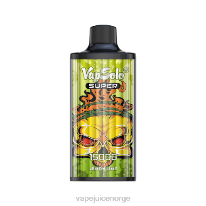 Vapsolo SUPER engangs vape sitron lime 8Z8D130 Vape Pen