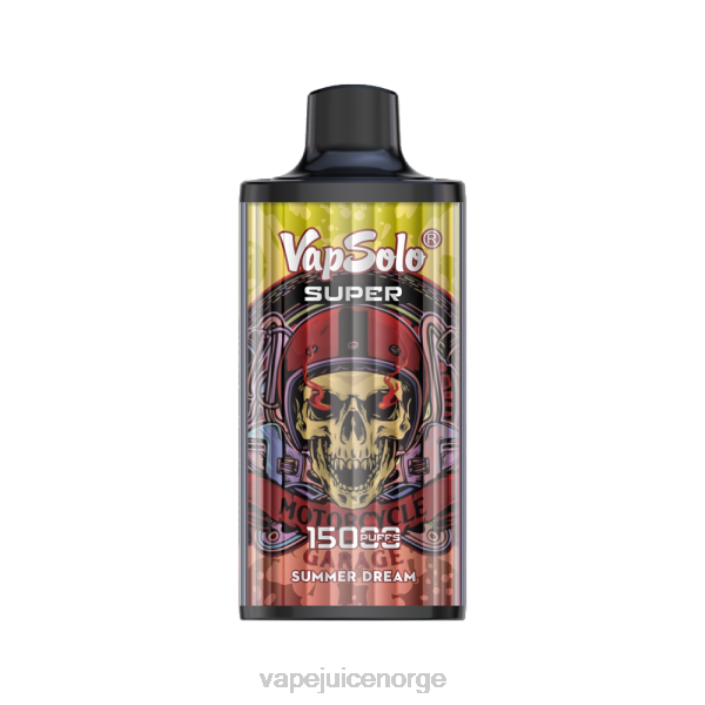 Vapsolo SUPER engangs vape sommerdrøm 8Z8D136 Vape Norge