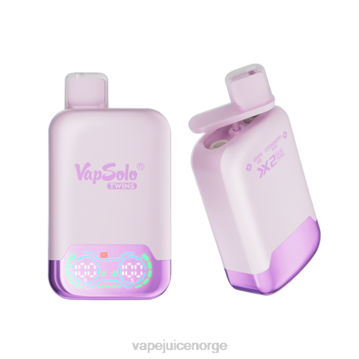 Vapsolo TWINS engangs vape drueis og jordbærkiwi 8Z8D140 Vape Pen