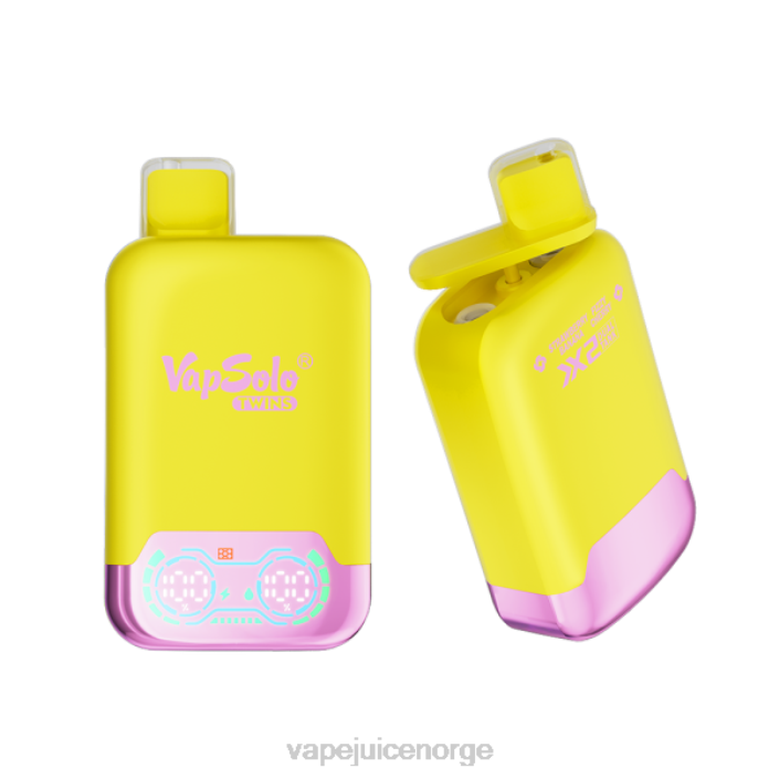 Vapsolo TWINS engangs vape jordbærbanan og brusende kirsebær 8Z8D144 Vape Juice