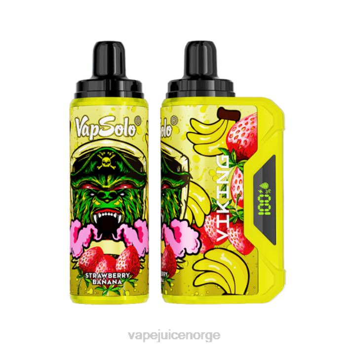 Vapsolo VIKING engangs vape jordbær banan 8Z8D155 Vape Pen