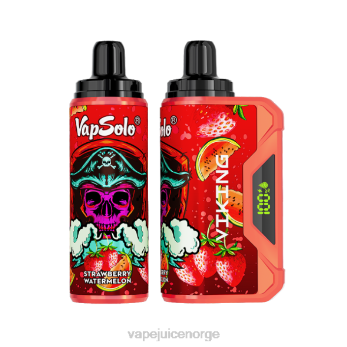 Vapsolo VIKING engangs vape jordbær vannmelon 8Z8D158 Vape Uten Nikotin