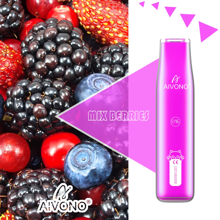Aivono AIM CAT 400 bland bær - P26VZ8343 Vape Norge
