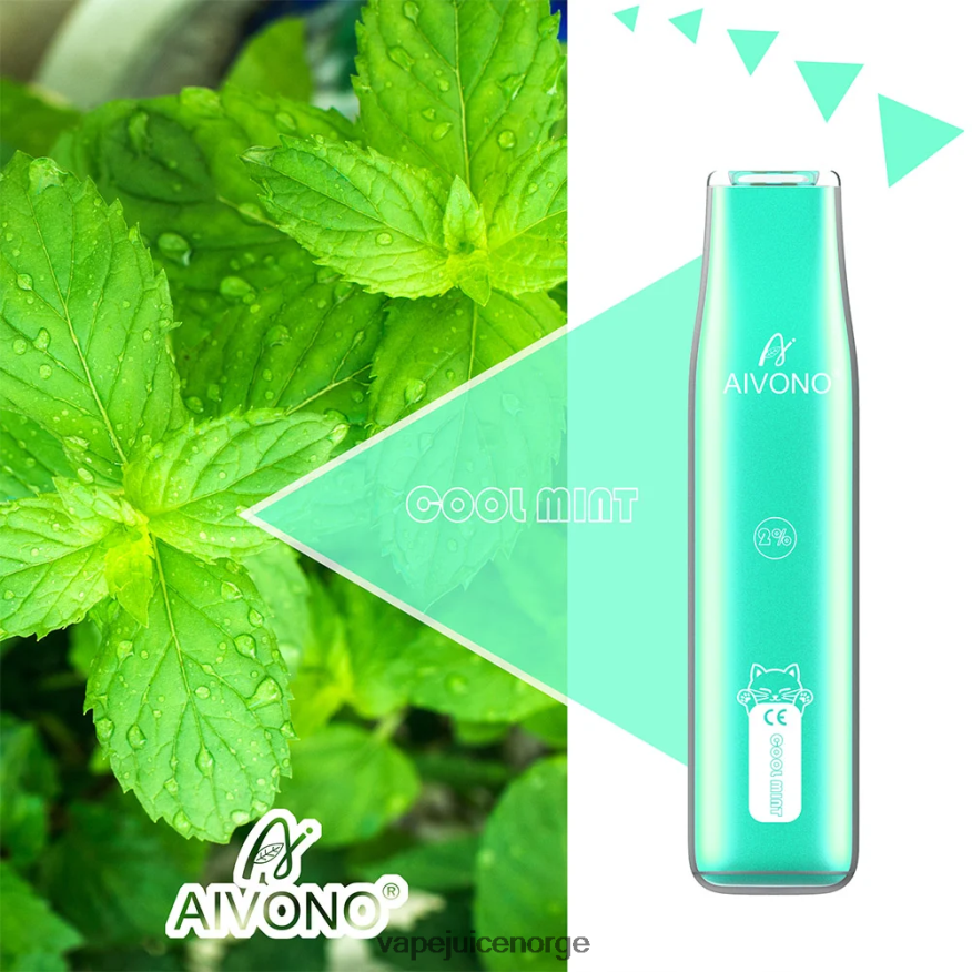 Aivono AIM CAT 400 kjølig mynte - P26VZ8336 Vape Juice