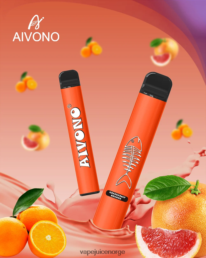 Aivono AIM FISHBONE 600 grapefruktappelsin - P26VZ8280 Vape Juice