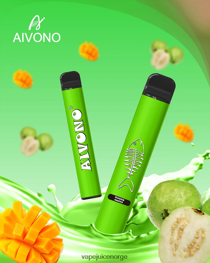 Aivono AIM FISHBONE 600 mango guava - P26VZ8283 Vape Norge