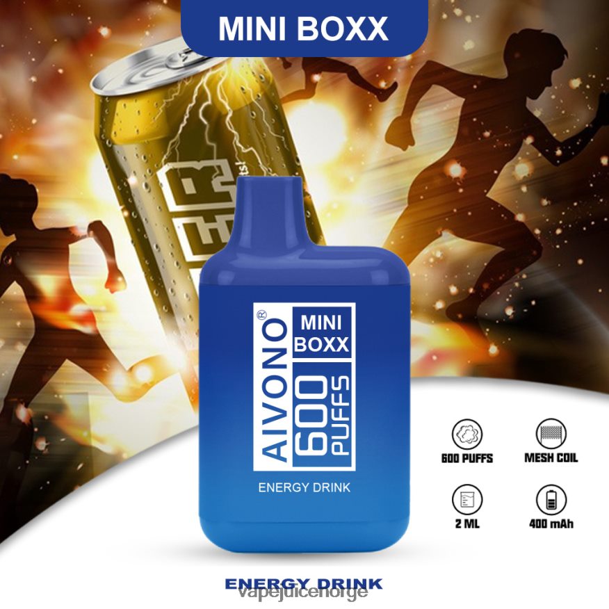 Aivono AIM MINI BOXX 600 energidrikk - P26VZ8237 Vape Norge