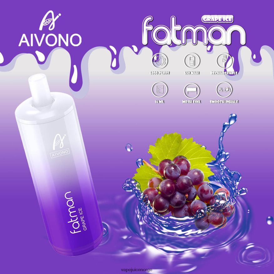 Aivono FATMAN 6800 drue is - P26VZ824 Vape Juice