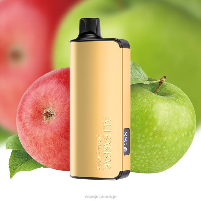 Alibarbar Ingot 9000 engangsvape dobbelt eple 8Z8D28 Vape Uten Nikotin